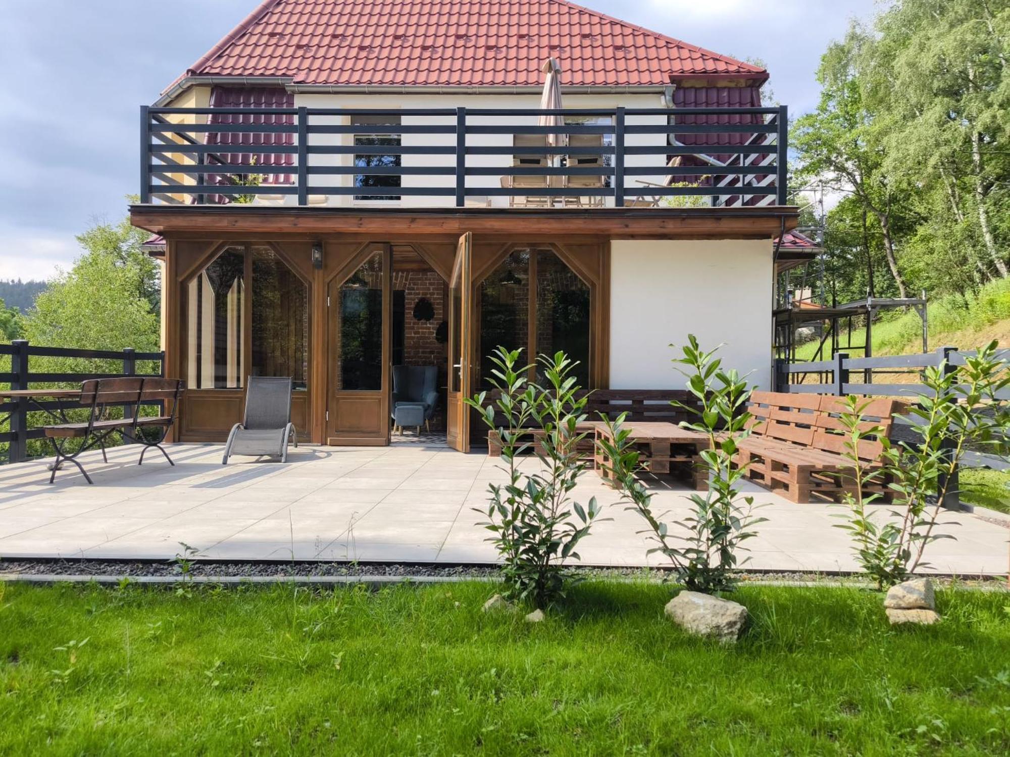 Izerska Weranda - Gorski Apartament 120M2 Swieradow-Zdroj Luaran gambar